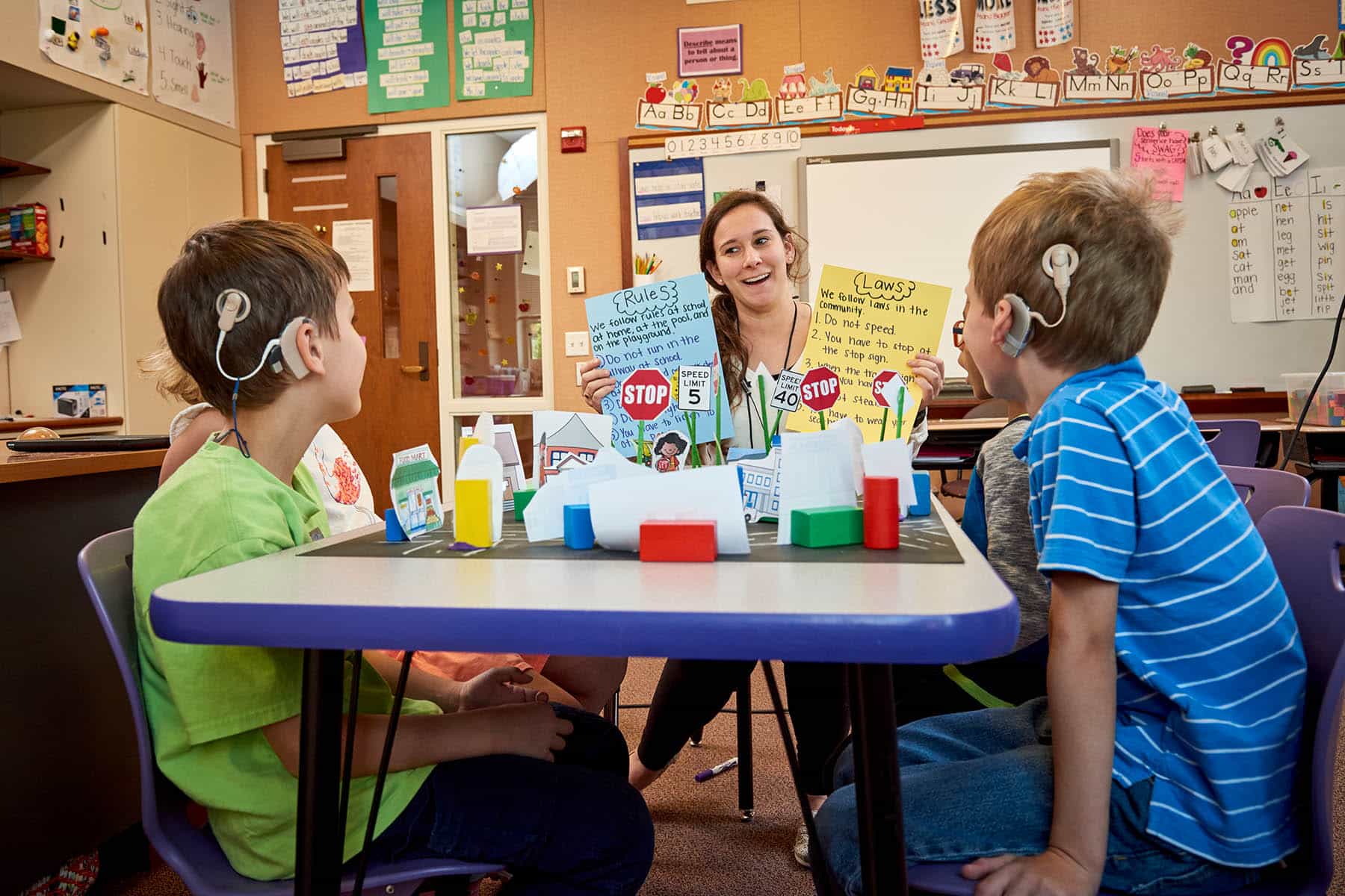 Five language activities for children with hearing loss of any age at any language level