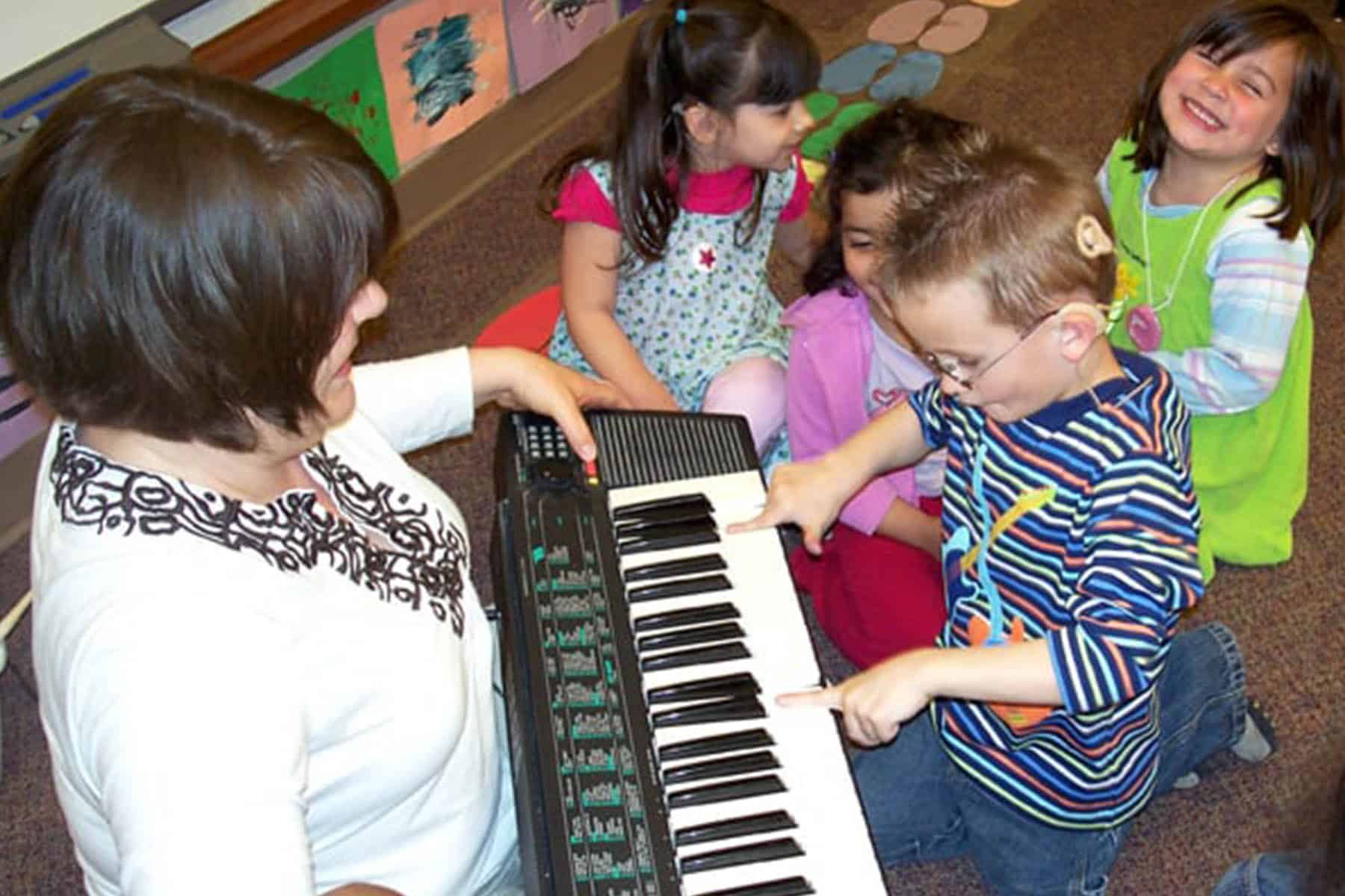 The importance of incorporating music into the day for children who are deaf and hard of hearing