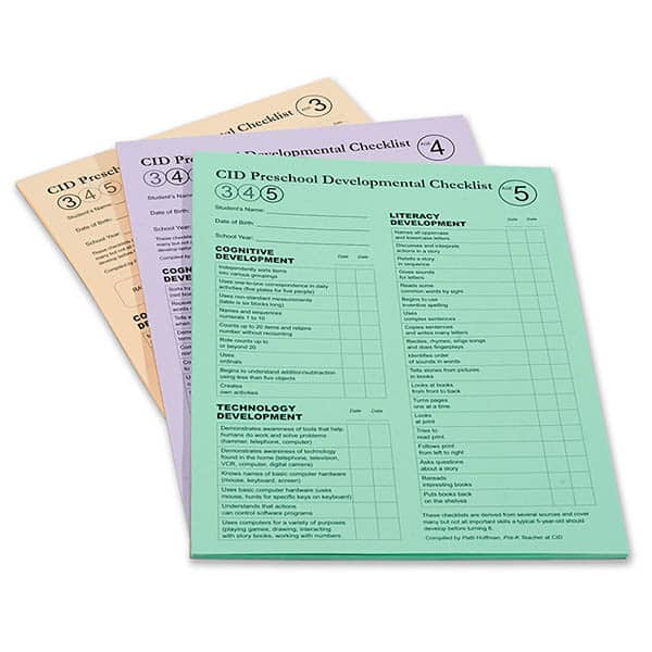 TAGS-1 Rating Forms  CID Professional Materials